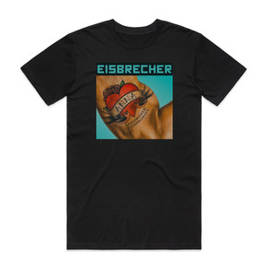 Eisbrecher Anna Lassmichrein Lassmichraus Album Cover T-Shirt Black Eisbrecher Anna Lassmichrein Lassmichraus Album Cover T-Shirt Black