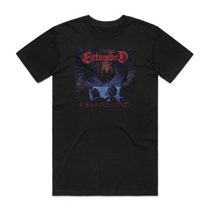 Entombed Clandestine 3 Album Cover T-Shirt Black