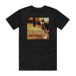 Entombed Same Difference Album Cover T-Shirt Black Entombed Same Difference Album Cover T-Shirt Black
