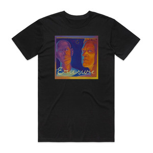 Erasure Erasure Album Cover T-Shirt Black Erasure Erasure Album Cover T-Shirt Black