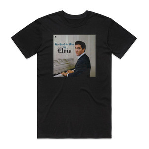 Elvis Presley His Hand In Mine Album Cover T-Shirt Black