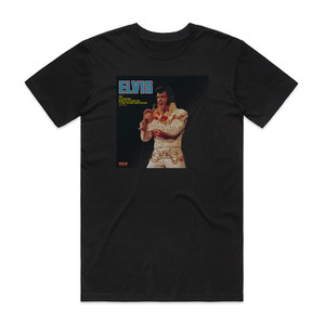 Elvis Presley The Fool Album Cover T-Shirt Black Elvis Presley The Fool Album Cover T-Shirt Black