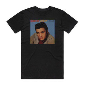 Elvis Presley Loving You 1 Album Cover T-Shirt Black Elvis Presley Loving You 1 Album Cover T-Shirt Black