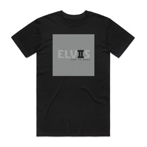 Elvis Presley Elvis 2Nd To None Album Cover T-Shirt Black Elvis Presley Elvis 2Nd To None Album Cover T-Shirt Black