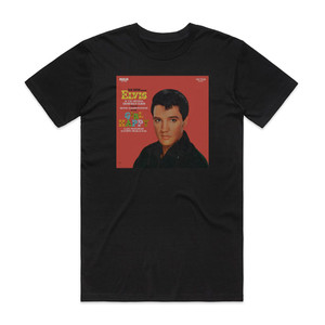 Elvis Presley Girl Happy 2 Album Cover T-Shirt Black