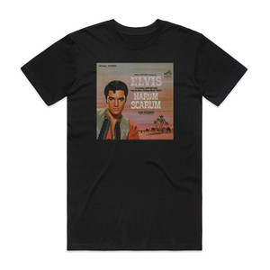 Elvis Presley Harum Scarum Album Cover T-Shirt Black Elvis Presley Harum Scarum Album Cover T-Shirt Black