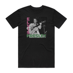 Elvis Presley Elvis Presley 1 Album Cover T-Shirt Black Elvis Presley Elvis Presley 1 Album Cover T-Shirt Black
