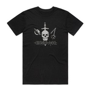 Emerald Steel Emerald Steel Album Cover T-Shirt Black Emerald Steel Emerald Steel Album Cover T-Shirt Black