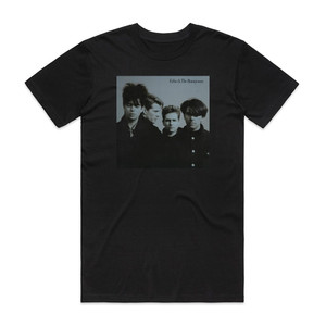 Echo and The Bunnymen Echo The Bunnymen Album Cover T-Shirt Black Echo and The Bunnymen Echo The Bunnymen Album Cover T-Shirt Black