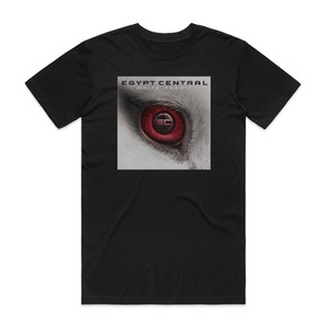 Egypt Central White Rabbit 1 Album Cover T-Shirt Black