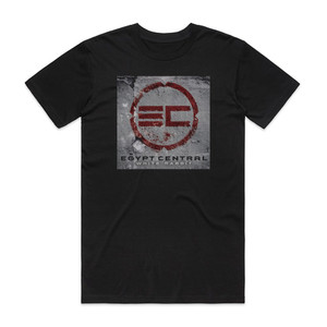 Egypt Central White Rabbit Album Cover T-Shirt Black Egypt Central White Rabbit Album Cover T-Shirt Black