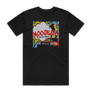 Enrico Papi Mooseca Album Cover T-Shirt Black Enrico Papi Mooseca Album Cover T-Shirt Black