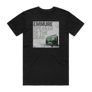 Emmure Speaker Of The Dead Album Cover T-Shirt Black Emmure Speaker Of The Dead Album Cover T-Shirt Black