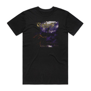 Elvenking The Moon And Magic Album Cover T-Shirt Black Elvenking The Moon And Magic Album Cover T-Shirt Black