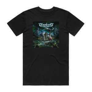 Elvenking The Scythe Album Cover T-Shirt Black Elvenking The Scythe Album Cover T-Shirt Black