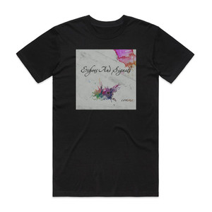 Echoes and Signals Comma Album Cover T-Shirt Black
