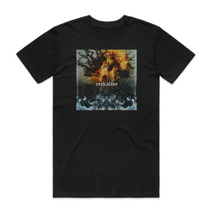 Ereb Altor Fire Meets Ice Album Cover T-Shirt Black Ereb Altor Fire Meets Ice Album Cover T-Shirt Black