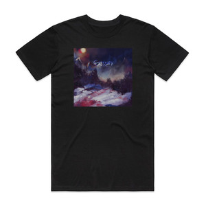Exilion Red Stained Snow Album Cover T-Shirt Black Exilion Red Stained Snow Album Cover T-Shirt Black