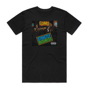 EPMD Strictly Business Album Cover T-Shirt Black EPMD Strictly Business Album Cover T-Shirt Black