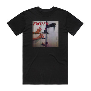 Exciter Violence Force Album Cover T-Shirt Black