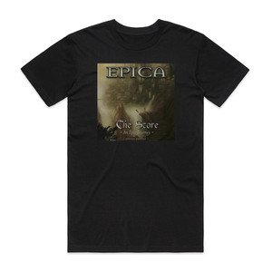 Epica The Score An Epic Journey 1 Album Cover T-Shirt Black Epica The Score An Epic Journey 1 Album Cover T-Shirt Black