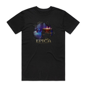 Epica Kingdom Of Heaven Part 3 The Antediluvian Universe Omega Album Cover T-Shirt Black Epica Kingdom Of Heaven Part 3 The Antediluvian Universe Omega Album Cover T-Shirt Black
