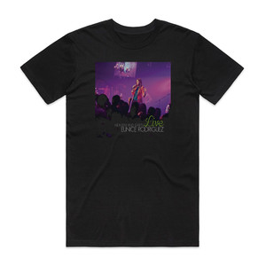 Eunice Rodriguez Heaven And Earth Live Album Cover T-Shirt Black Eunice Rodriguez Heaven And Earth Live Album Cover T-Shirt Black