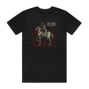 Early Graves Red Horse Album Cover T-Shirt Black