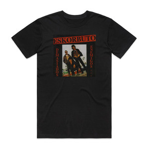 Eskorbuto Demasiados Enemigos 1 Album Cover T-Shirt Black