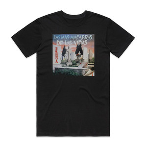 Eskorbuto Las Mas Macabras De Las Vidas Album Cover T-Shirt Black Eskorbuto Las Mas Macabras De Las Vidas Album Cover T-Shirt Black