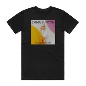 Emma Bunton Baby Please Dont Stop Album Cover T-Shirt Black Emma Bunton Baby Please Dont Stop Album Cover T-Shirt Black