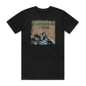 El Cuarteto de Nos El Tren Bala Album Cover T-Shirt Black