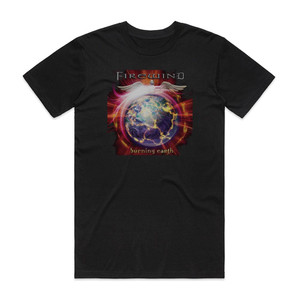 Firewind Burning Earth Album Cover T-Shirt Black