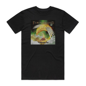 Firewind Forged By Fire 1 Album Cover T-Shirt Black Firewind Forged By Fire 1 Album Cover T-Shirt Black