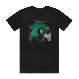 Fugees Greatest Hits Album Cover T-Shirt Black Fugees Greatest Hits Album Cover T-Shirt Black