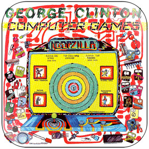 George Clinton Computer Games Album Cover Sticker Album Cover Sticker George Clinton Computer Games Album Cover Sticker Album Cover Sticker