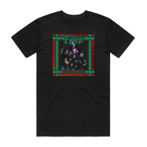 Fight Christmas Ride Album Cover T-Shirt Black Fight Christmas Ride Album Cover T-Shirt Black