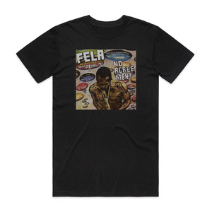 Fela Kuti and Afrika 70 No Agreement Album Cover T-Shirt Black