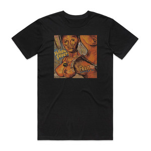 Fela Kuti and Afrika 70 Yellow Fever Album Cover T-Shirt Black Fela Kuti and Afrika 70 Yellow Fever Album Cover T-Shirt Black