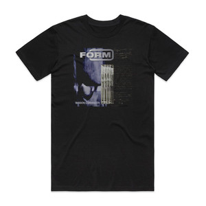 Form Shock Corridor Album Cover T-Shirt Black Form Shock Corridor Album Cover T-Shirt Black