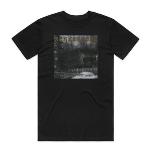 Forteresse Les Hivers De Notre Poque Album Cover T-Shirt Black Forteresse Les Hivers De Notre Poque Album Cover T-Shirt Black