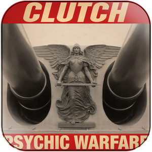 Clutch Psychic Warfare Album Cover Sticker Album Cover Sticker Clutch Psychic Warfare Album Cover Sticker Album Cover Sticker