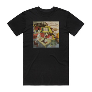 Funeral for a Friend Welcome Home Armageddon Album Cover T-Shirt Black