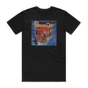 Freedom Call Stairway To Fairyland Album Cover T-Shirt Black Freedom Call Stairway To Fairyland Album Cover T-Shirt Black