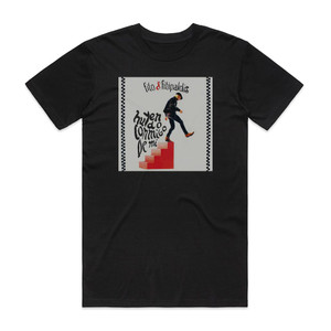 Fito and Fitipaldis Huyendo Conmigo De M Album Cover T-Shirt Black