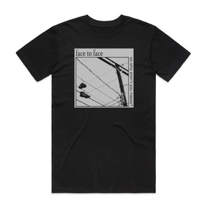 face to face So Why Arent You Happy Album Cover T-Shirt Black face to face So Why Arent You Happy Album Cover T-Shirt Black