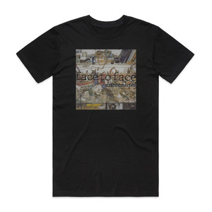 face to face Disconnected Album Cover T-Shirt Black face to face Disconnected Album Cover T-Shirt Black