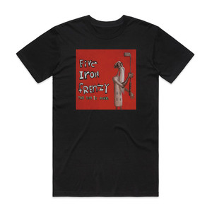 Five Iron Frenzy The End Is Near Album Cover T-Shirt Black Five Iron Frenzy The End Is Near Album Cover T-Shirt Black