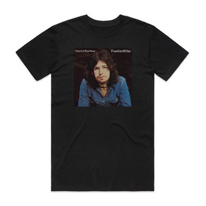 Frankie Miller Once In A Blue Moon Album Cover T-Shirt Black Frankie Miller Once In A Blue Moon Album Cover T-Shirt Black