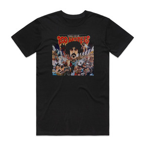 Frank Zappa 200 Motels Album Cover T-Shirt Black Frank Zappa 200 Motels Album Cover T-Shirt Black